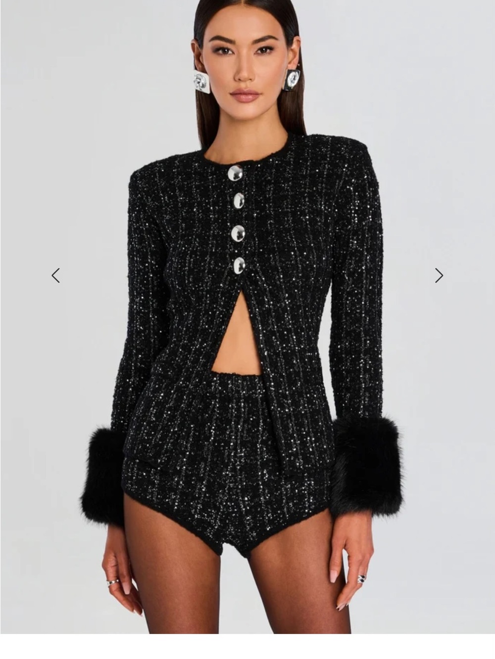 Retrofete Hilary Tweed Jacket
